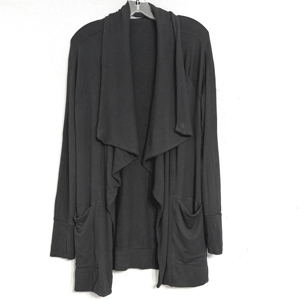 Athleta Pranayama Restore Wrap Women's Cardigan XS Lounge Athleisure Minimalist - Picture 4 of 10
